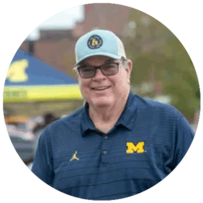 Jim Brandstatter Michigan Football on the radio