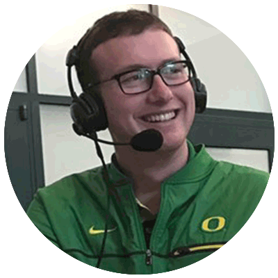 Oregon Football on the radio Joey McMurry