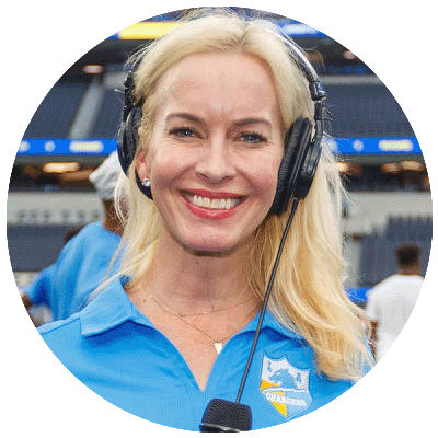 Los Angeles Chargers Football on the Radio Shannon Farren